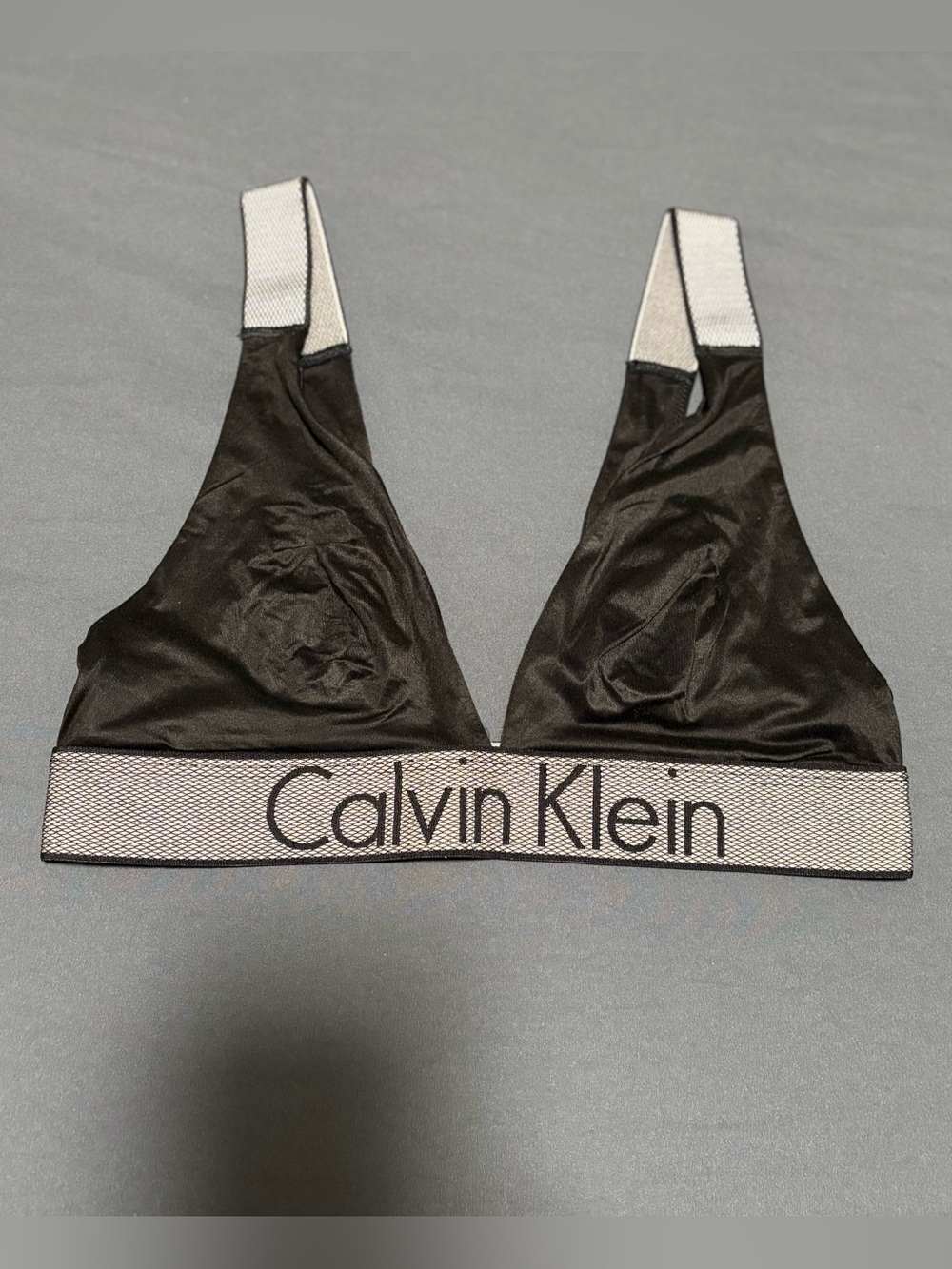 Calvin Klein Black Bralette - M
